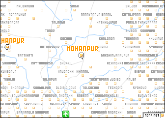 map of Mohanpur