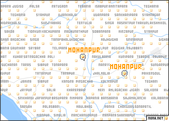 map of Mohanpur