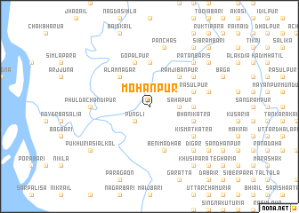 map of Mohanpur