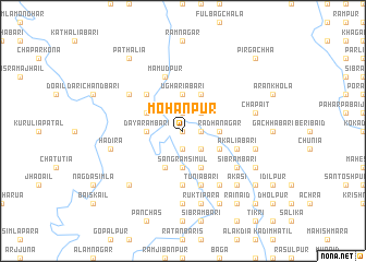 map of Mohanpur