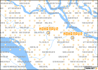 map of Mohanpur