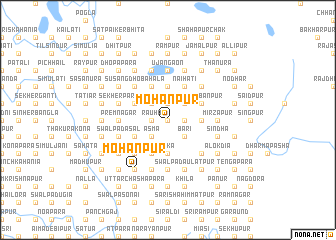 map of Mohanpur