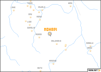 map of Mohapi