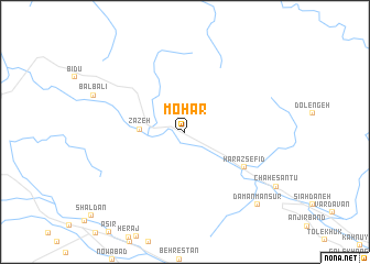 map of Mohār