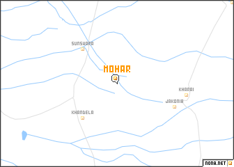 map of Mohar