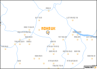 map of Mohauk