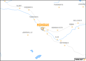 map of Mohawk