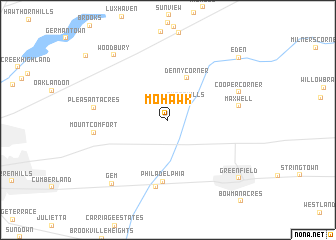 map of Mohawk