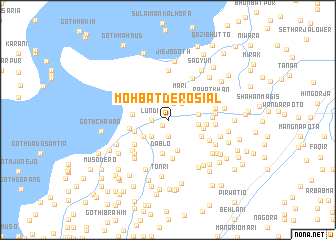 map of Mohbatdero Siāl