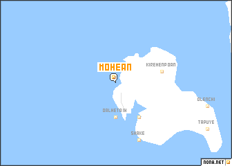 map of Mohean