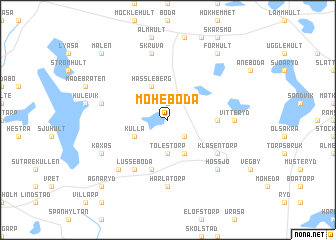 map of Moheboda