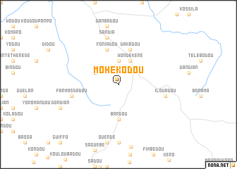 map of Mohékodou