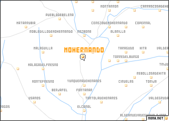 map of Mohernando