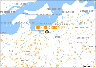 map of Mohib Lakhan