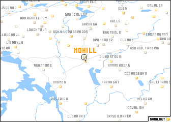 map of Mohill