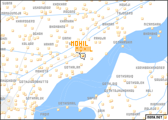 map of Mohil