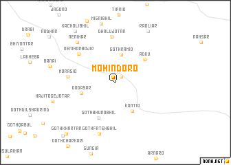 map of Mohindoro