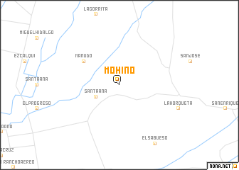 map of Mohino