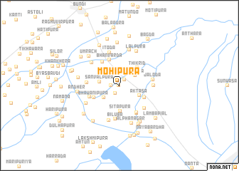 map of Mohīpura