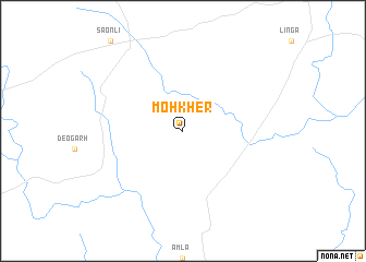 map of Mohkher