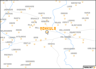 map of Mõhküla