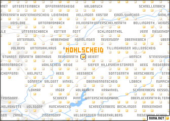 map of Mohlscheid