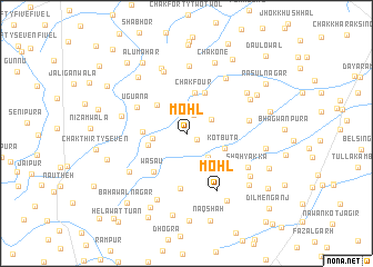 map of Mohl