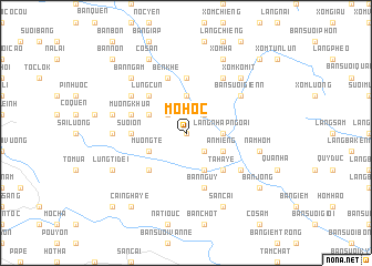 map of Mô Hóc