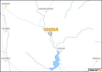 map of Mohoda