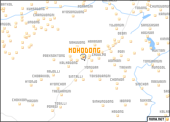 map of Moho-dong