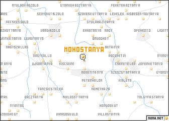 map of Mohostanya