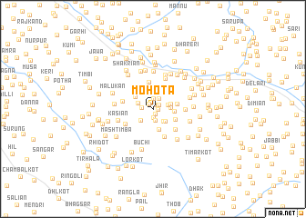 map of Mohota