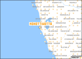 map of Mohottiwatta