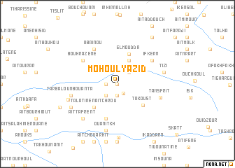 map of Mohou Lyazid