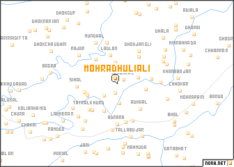 map of Mohra Dhuliāli