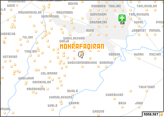 map of Mohra Faqīrān