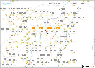 map of Mohra Ghamiārān