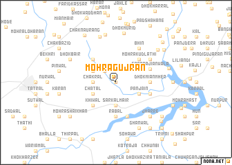 map of Mohra Gujrān