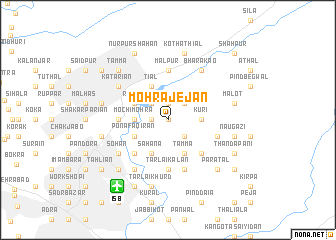 map of Mohra Jejān