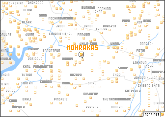 map of Mohra Kas