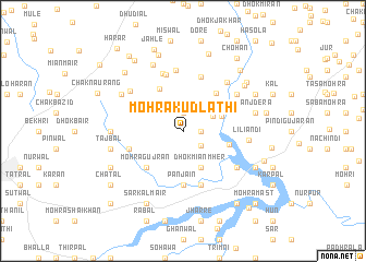 map of Mohra Kudlathi