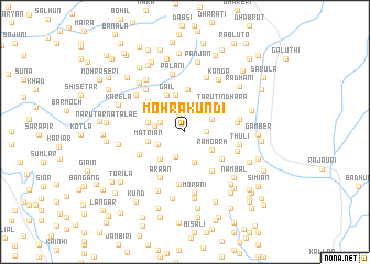 map of Mohra Kundi