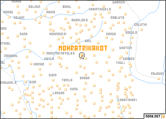 map of Mohra Trikakot
