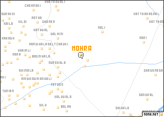 map of Mohra