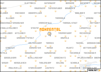 map of Mohrental