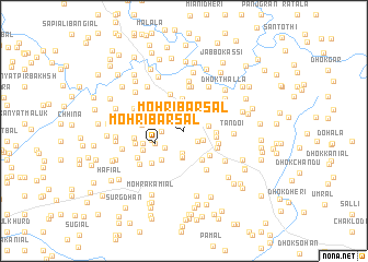 map of Mohri Barsāl