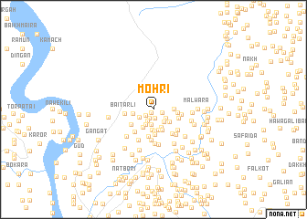 map of Mohri