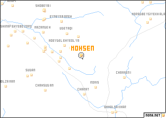map of Moḩsen