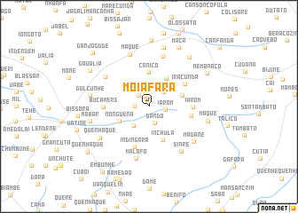 map of Moia Fará