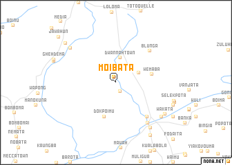 map of Moibata